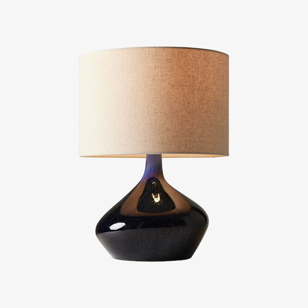 Lumo Moderne Asymmetrische Tafellamp - Artistiek Keramisch Lichaam Sfeerverlichting voor Eigentijds Huis en Kantoor