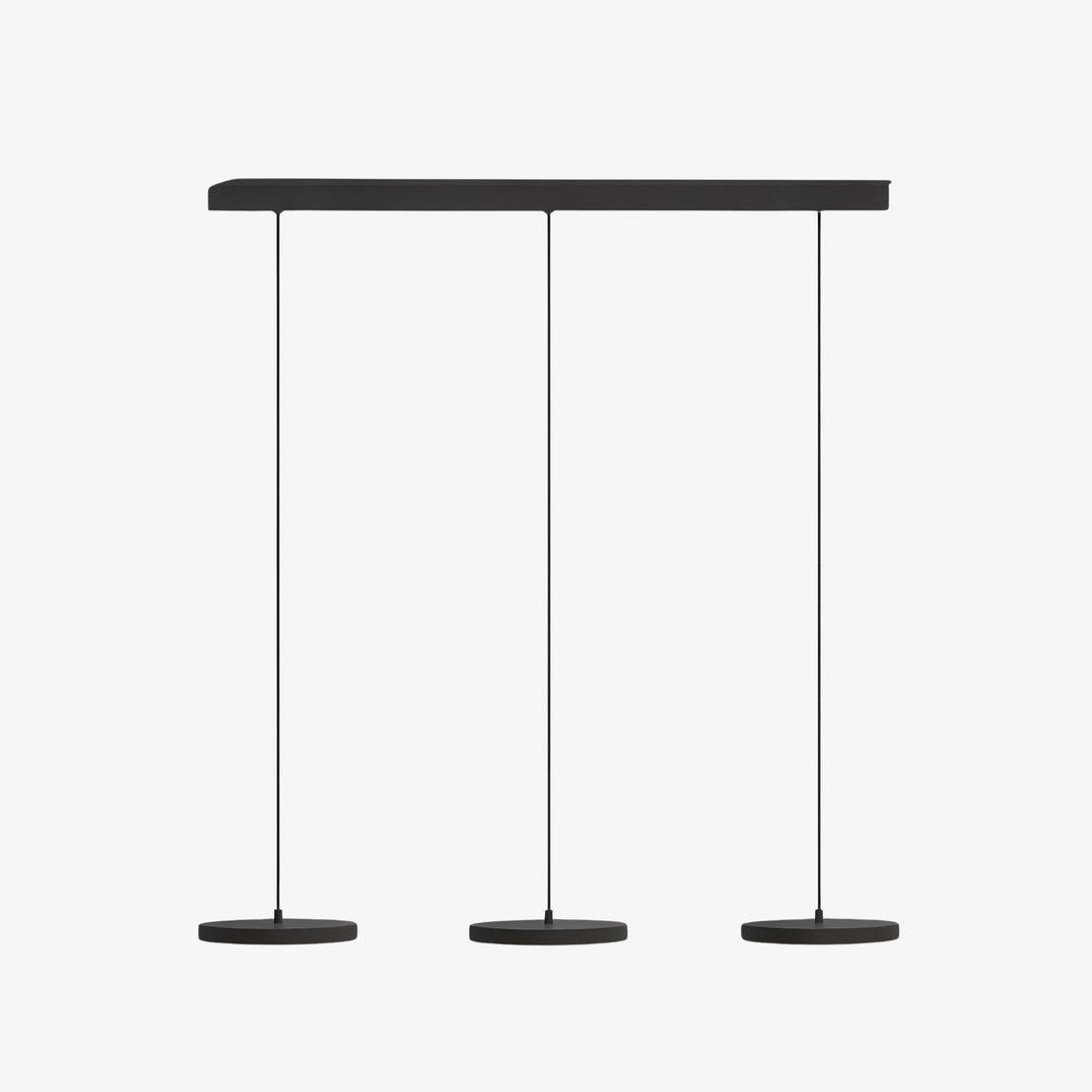 Evanos Disc Design Pendant Light – Sculptural Iron Disc Style for Modern Dining Room
