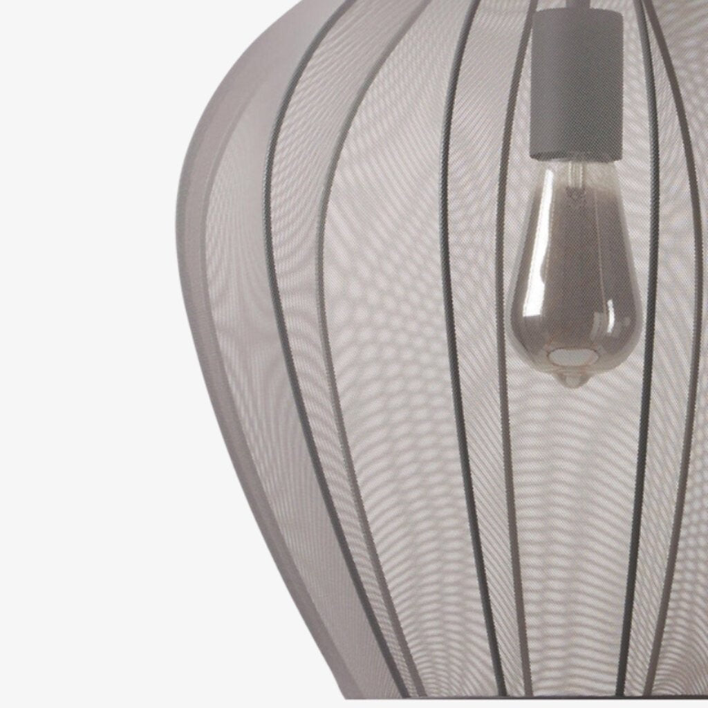 Lumifil Moderne Mesh-Pendelleuchte – Hängende Stoffleuchten, geeignet für Esszimmer oder Kücheninseln