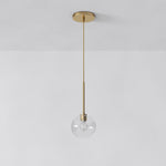 Load image into Gallery viewer, Selvion Sculptural Globe Pendant Light - Modern Glass Pendant Lamp - Sleek Design
