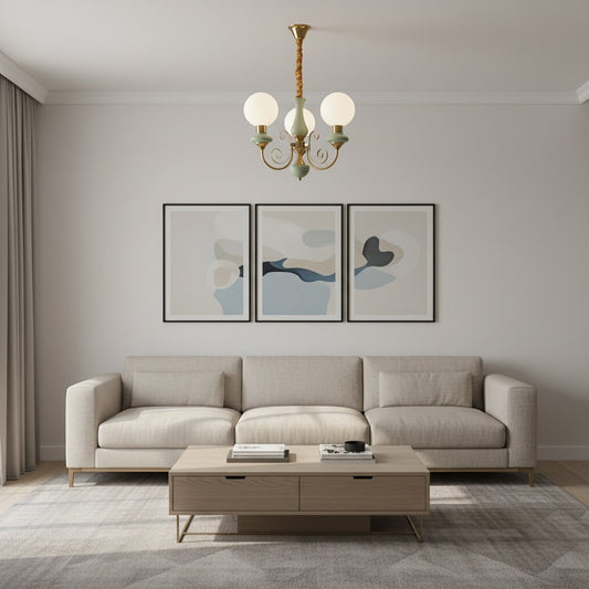 Radiara Kroonluchter - Gelaagd Steen Schijf Ontwerp Modern Luxe Stijl voor Eetkamer en Woonruimte