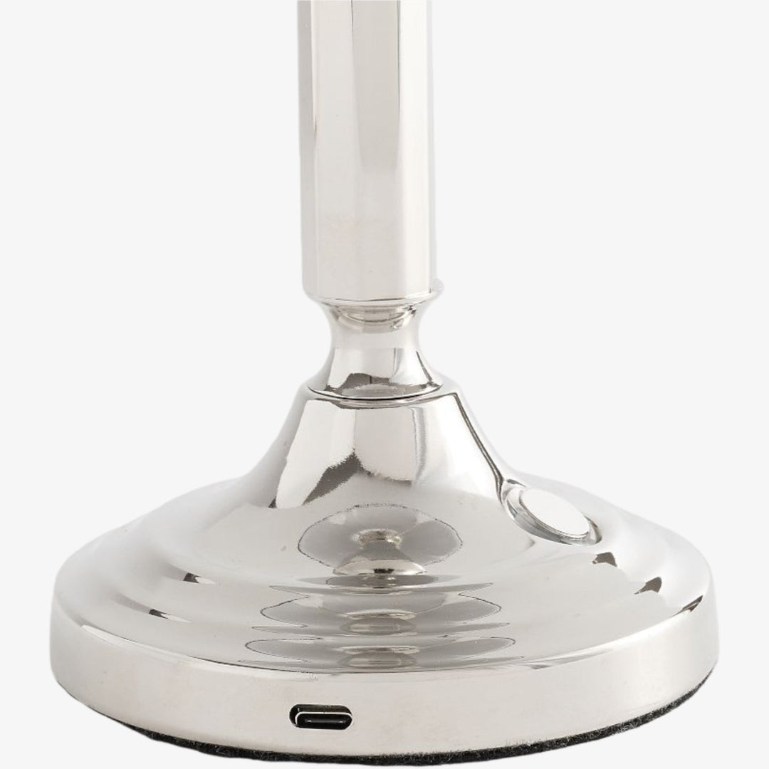 Trova Draadloze Tafellamp met Sculpturaal Silhouet - Moderne Draagbare Verlichting voor Woonkamers en Slaapkamers