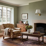 Load image into Gallery viewer, Ornato Luxe Brass Schoolhouse Sconce - Art Deco Wall Light with White Glass Shade
