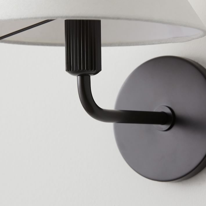 Diora Wall Sconce Light - Modern Brass Fixture with Elegant Shade