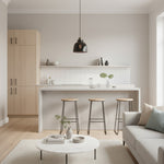 Afbeelding laden in galerijweergave, Readium getintelde glazen hanglamp - minimalistische koepelkap verstelbaar voor keukeneiland en eetkamer