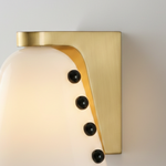 Carica l'immagine nella visualizzazione Galleria, Lampada da parete moderna in ceramica minimalista Makki