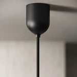 Cargar imagen en el visor de la Galería, Grey Stone Pendant Light with Paper Diffuser