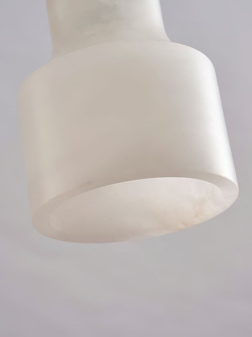 Lampa wisząca Millson z alabastru