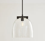 Load image into Gallery viewer, Auria Metal Brass Pendant Lighting - Vintage Finish with Glass Shade
