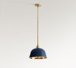 Load image into Gallery viewer, Forvara Metal Pole Pendant Light - Bell Diffuser Design for Kitchen Islands
