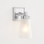Load image into Gallery viewer, Derlina Wall Sconce Light - Zinc Alloy with Glass Shade in Modern Finishes
