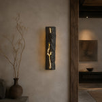 Załaduj obraz do przeglądarki galerii, charcoal black wall light scene