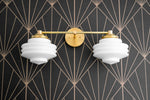 Load image into Gallery viewer, Geotower Glass Modern Wall Sconce - Glass Globe Light - Elegant Home Fixture
