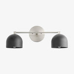Load image into Gallery viewer, Metio Dome Half-Ball Design – Sleek Industrial Wall Light for Bathroom
