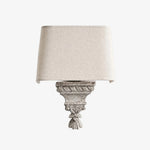Carica l'immagine nella visualizzazione Galleria, Rustic French Fabric Wall Lamp