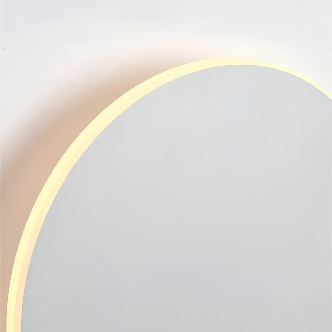 Luz de Pared LED Minimalista Moderna Nórdica Redonda de Aluminio