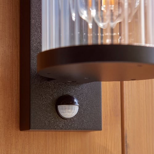 Karbonis Moderne Buitenmuurlamp - Bewegingssensor Beveiligingslamp voor Portiek en Tuin