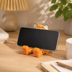 Bild in die Galerieansicht laden, Wooden animal phone stand scene view