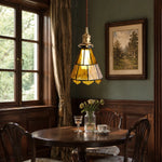 Cargar imagen en el visor de la Galería, French country ripple glass light fixture