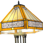 Load image into Gallery viewer, Velora Artisan Dragonfly Stained Glass Table Lamp — Vintage Tiffany Style Accent Light for Living Room