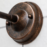 Cargar imagen en el visor de la Galería, Antique bronze wall plate finish close up