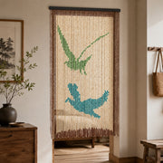 Bohemian Wooden Beaded Door Curtain