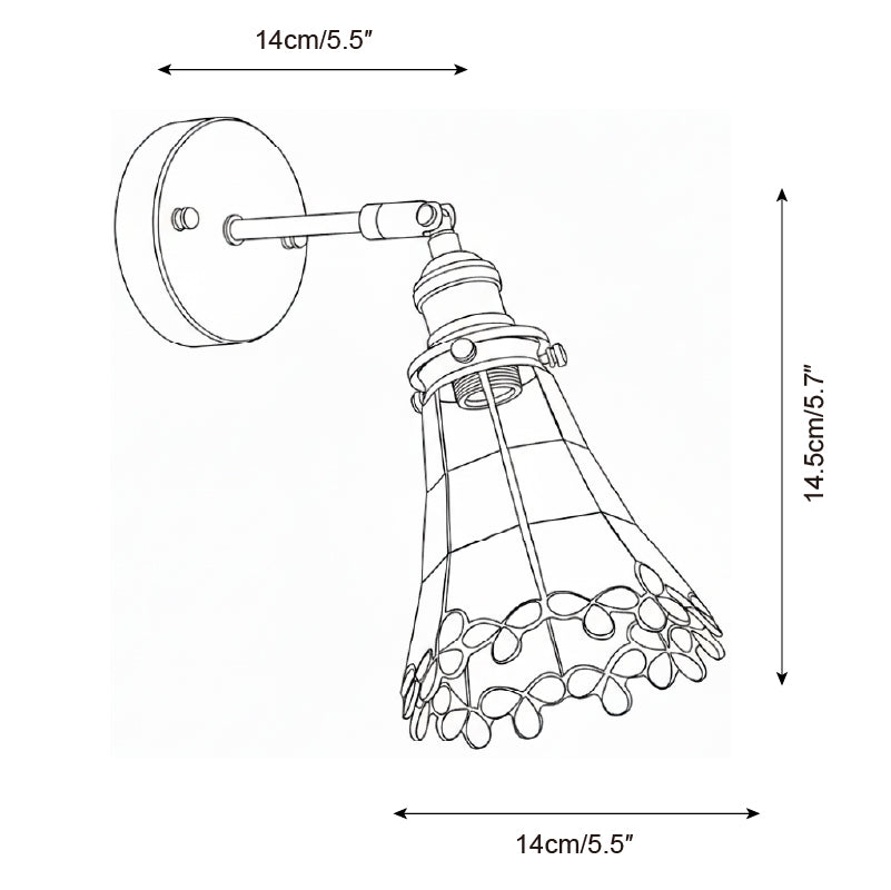 Lampa ścienna Camoria