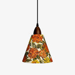 Bild in die Galerieansicht laden, Liberty-Style Floral Fabric Pendant Light