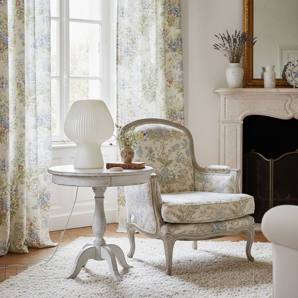 Nera Geribbelde Glazen Tafellamp Retro – Modern Ontwerp Gloed Nachtkastje Accent