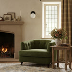 Load image into Gallery viewer, Glorica Glass Wall Sconce - Frosted Globe Light
