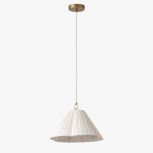 Nordlys Handcrafted Drum Linen Small Lampshade Pendant for Living room