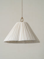 Load image into Gallery viewer, Nordlys Handcrafted Drum Linen Small Lampshade Pendant for Living room
