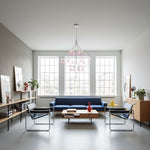 Afbeelding laden in galerijweergave, Crynora Franse Kristallen Kroonluchter - Romantisch Vuurvliegjesontwerp in Luxe Stijl voor Eetkamer of Slaapkamer