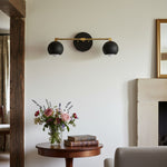 Load image into Gallery viewer, Metio Dome Decorative Vanity Light - Classic Orb Shade Bathroom Wall Lamp
