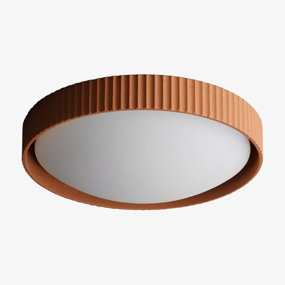 Acrion Moderne Runde Acryl LED-Deckenleuchte - Minimalistische Aufbaulampe für Wohnraum