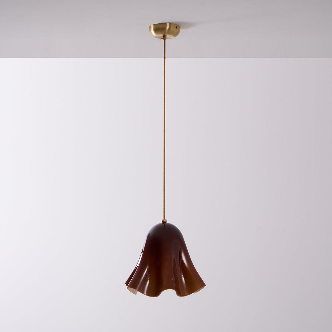 Bellina Artistic Glass Pendant Light - Modern Bloom Inspired Hanging Ceiling Lamp