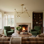 Load image into Gallery viewer, Mobilux Line Modern Mobile Chandelier - Minimalist Ceiling Light for Dining Room
