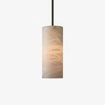 Load image into Gallery viewer, Alabresca Mid Century Alabaster Pendant Light – Multi Head Hanging Lamp for Kitchen Island