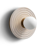 Bild in die Galerieansicht laden, Leigha Alabaster Wandleuchte