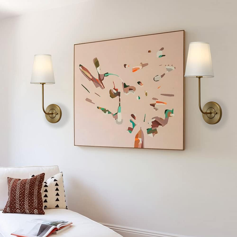 Luz de Pared Metálica Tejida