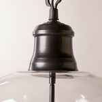 Cargar imagen en el visor de la Galería, Vintage Glass Metal Pendant Light