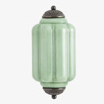 Load image into Gallery viewer, Eloise Brass Wall Sconce – Elegant Milk Glass Vintage Lighting
