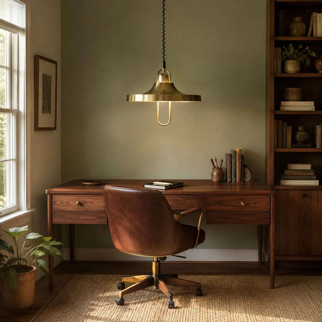 Bauhaus Adjustable Pull-Down Pendant Light