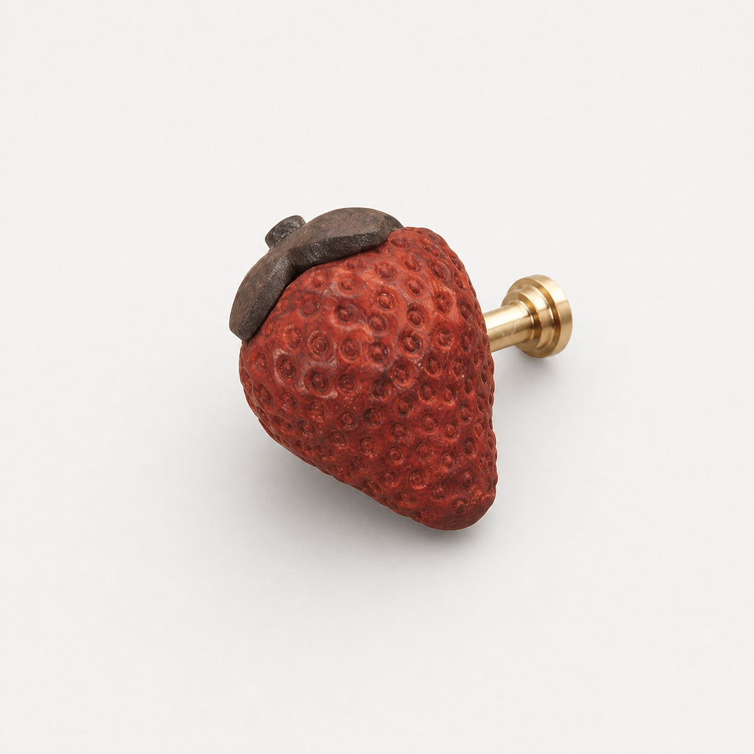Accessori per mobili in legno lavorati a mano a forma di frutta