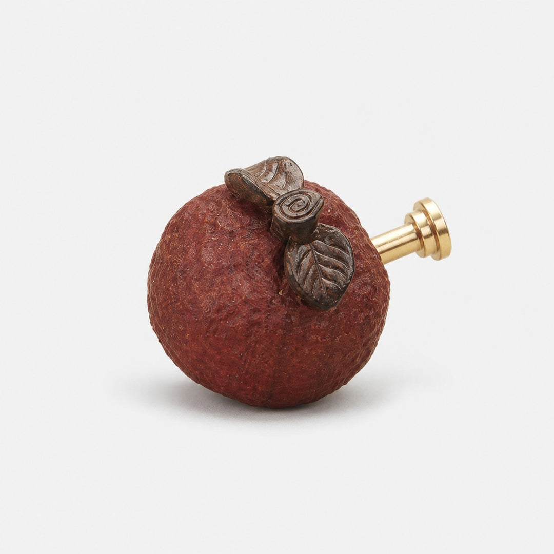 Accessori per mobili in legno lavorati a mano a forma di frutta