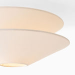 Load image into Gallery viewer, Solivara Flushmount Recessed Milky White Glass Simple Ceiling Lamp
