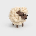 Załaduj obraz do przeglądarki galerii, handmade wool felt sheep figurine