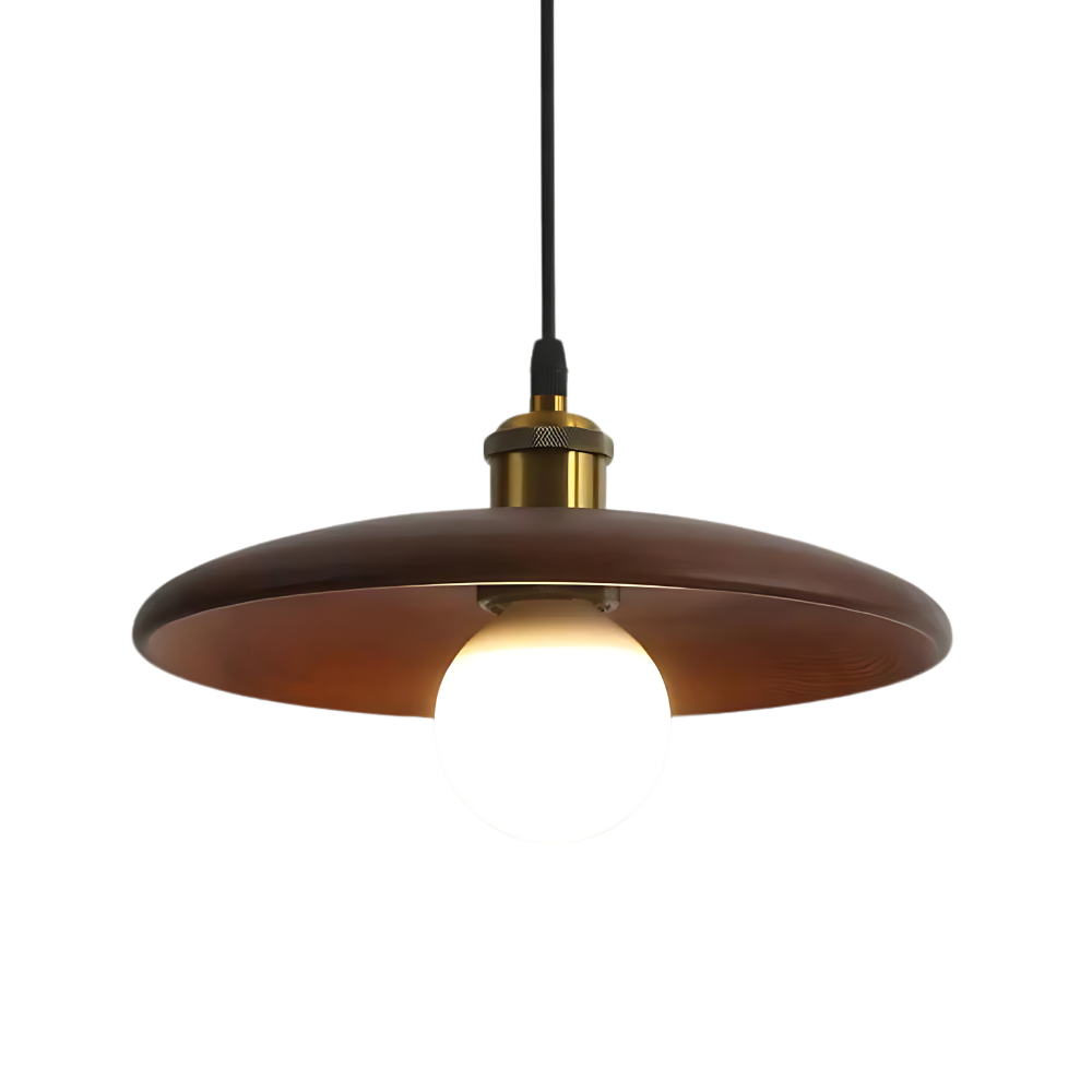 Lustre en bois charmant Japandi Olivia
