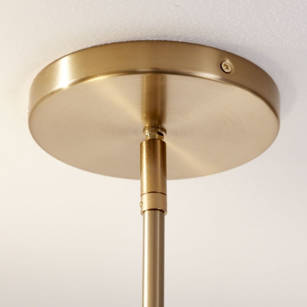 Tynora hanglamp - modern met metalen afwerkingen en glas