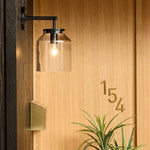 Load image into Gallery viewer, Hanton Minimalist Outdoor Wall Light - Matte Metal Industrial Sconce
